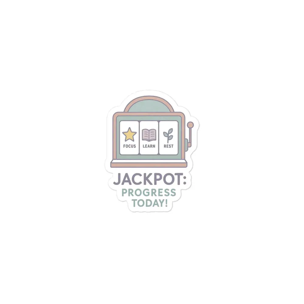 Jackpot Progress Stickers