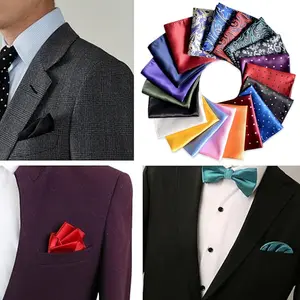 Pocket Squares for Men 20 Pack Mens Pocket Squares Handkerchiefs Set Assorted Colors summervibes
