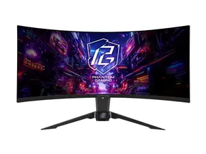ASRock Phantom Gaming 34" 180 Hz VA WQHD Gaming Monitor FreeSync Premium (AMD Adaptive Sync) 123% sRGB / 94% DCI-P3 PG34QRT2B