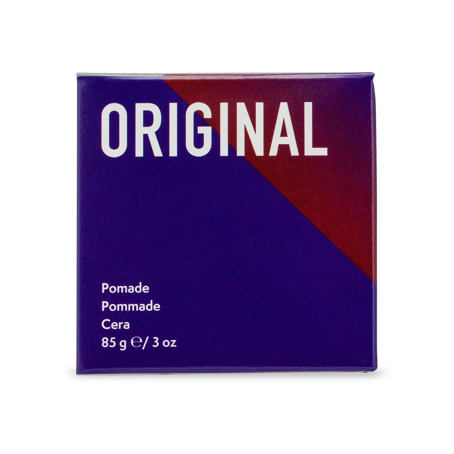 JOHNNY B. Original Oil-Based Professional Pomade for Men, Gluten-Free, 3 oz.