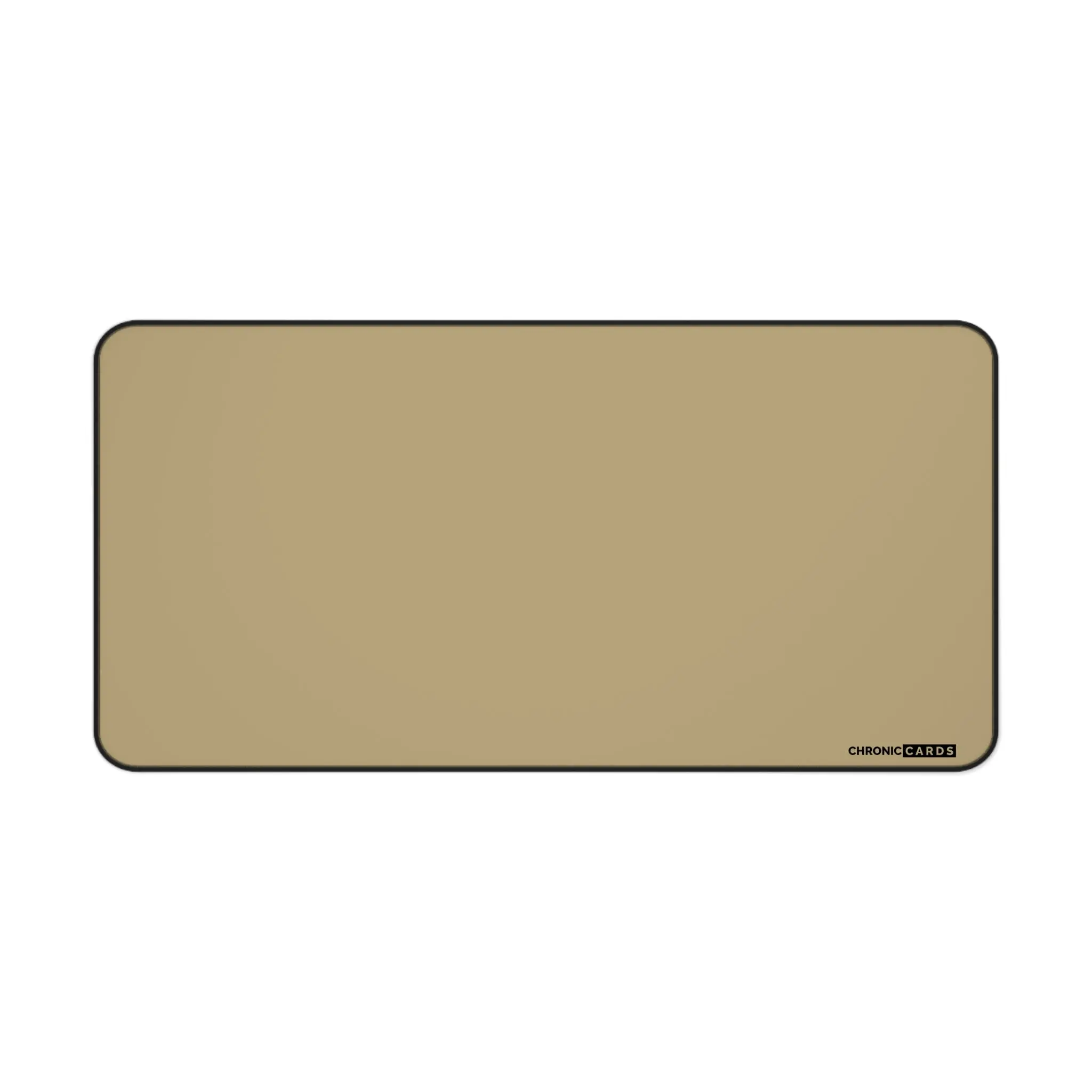 Armory Khaki Card Mat - 4mm Thick Neoprene Material, Anti-Slip Backing, Hemmed Edge, Ideal for Breaking Sports Cards and Playing Trading Card Games