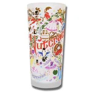 Nutcracker Drinking Glass