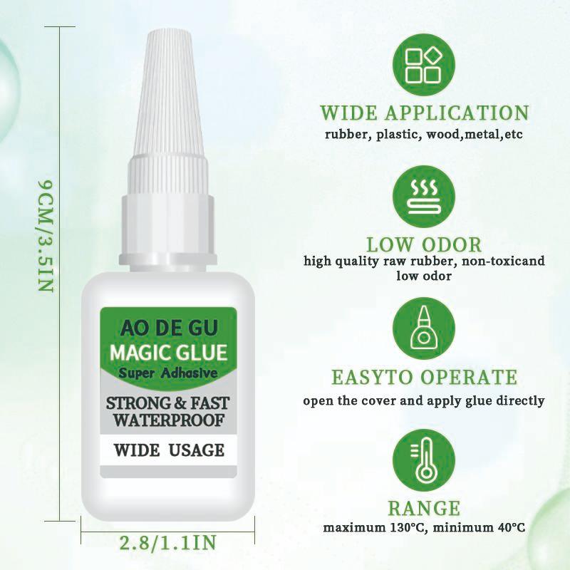 4PCS Fast-Setting Super Glue, Ideal for Projects and Repairs