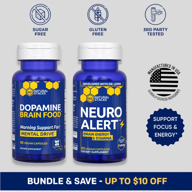 3-Pack Royavita Memory & Mood Capsules - Brain and Memory Capsules -180 Capsules