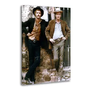 Butch Cassidy and The Sundance Kid 1969 for Painting On Canvas Wall Art Poster Picture Print Living Room Walls Decor