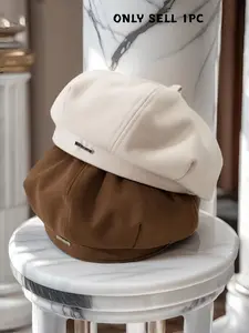Women's Painter Hat Beret, New Vintage Style, Slimming Face, Spring Summer Blossom Hat, Literary British Style, Octagon Hat