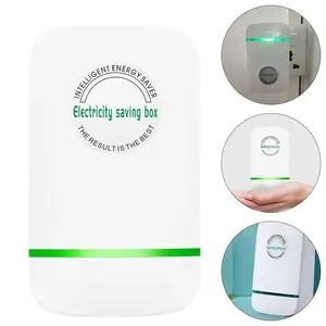 Smart power saver plug, 2026 electricity-saving box energy-saving device with voltage stabilizer, surge protector, overload protection, compact plug-and-play for home and office