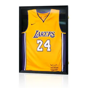 CCDCC 1-Pack-Jersey Display Frame Case Lockable Jersey Display Frame Basketball Sports Jersey Display Case Collection Home Decoration