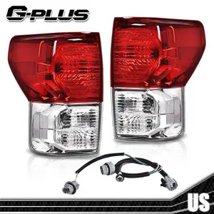 Tail Lights Lamps Driver&Passenger Fit For 2007-2013 Toyota Tundra Taillight