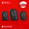3pcs Wireless Smart GPS Trackers - Built-in GPS Anti-Theft Tracking, iOS-Only Find My Compatible, IP67 Waterproof Dustproof, Durable Lightweight Anti-Lost Car Tracker with No Monthly Fees