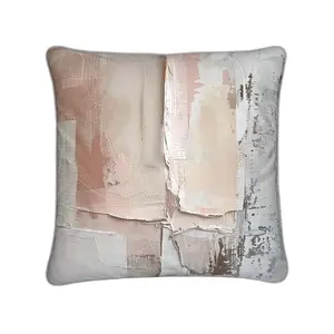 White Abstract Glam II Sm Toss Pillow
