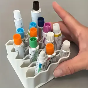 Cream Storage Box Organizer, Cosmetic Storage Box, Multi-Layer Vertical Design, Durable & Space-Saving, Ideal for Skincare Products, Creams, Etc, Cosmetics Storage Box
