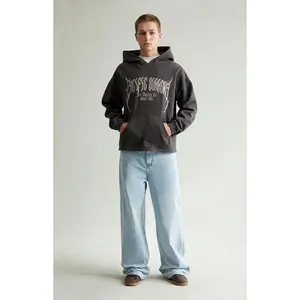 Pacsun Men's Blake Extreme Baggy Jeans Drawstring Light Indigo Pacsun Men's Blake Extreme Baggy Jeans Drawstring Light Indigo