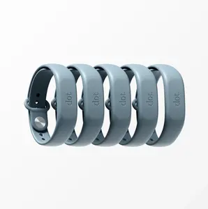 Pack 5 - Dot Band 2.0 - Digital Business Card - Link Tap Card NFC Chip - Choose Color