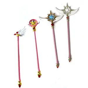 Brdwn Sakura CLEAR CARD Kinomoto Birds Head Star 16cm/6.3'' Staff Model Desktop ornament