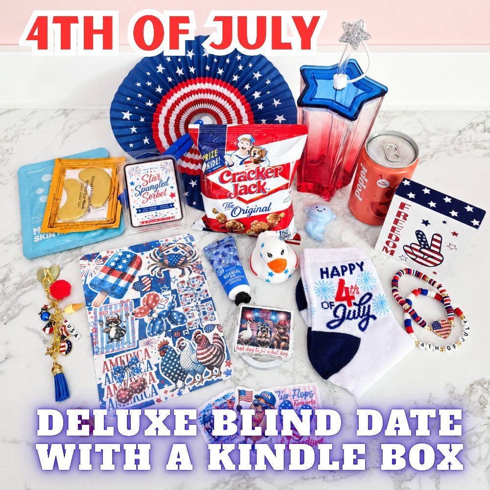 4th of July | Blind Date with a Kindle Box | DELUXE LIMITED EDITION