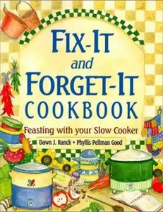 USED-Fix-It & Forget-It Cookbook by Dawn J. Ranck (Plastic Comb)