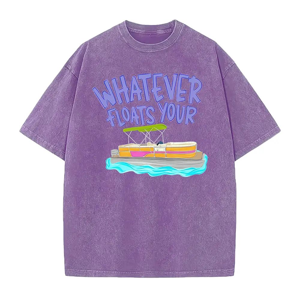 Whatever Floats Your Boat Summer Shirt | Funny Trendy Viral Tshirt Tee Shirt | Lake Life River Boating Vacation Shirt Tee