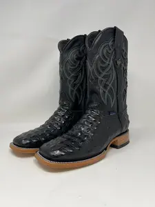 Rock'em Boots - Croc Clone Black