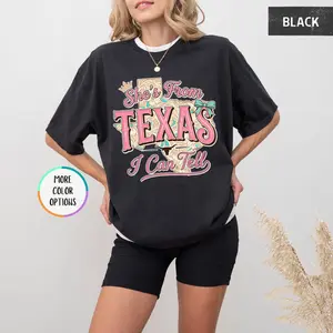 She's From Texas I Can Tell Shirt, Floral Texas Map Tshirt, Choosin' Texas Shirt, Ella Country Shirt, Western Texas Shirt