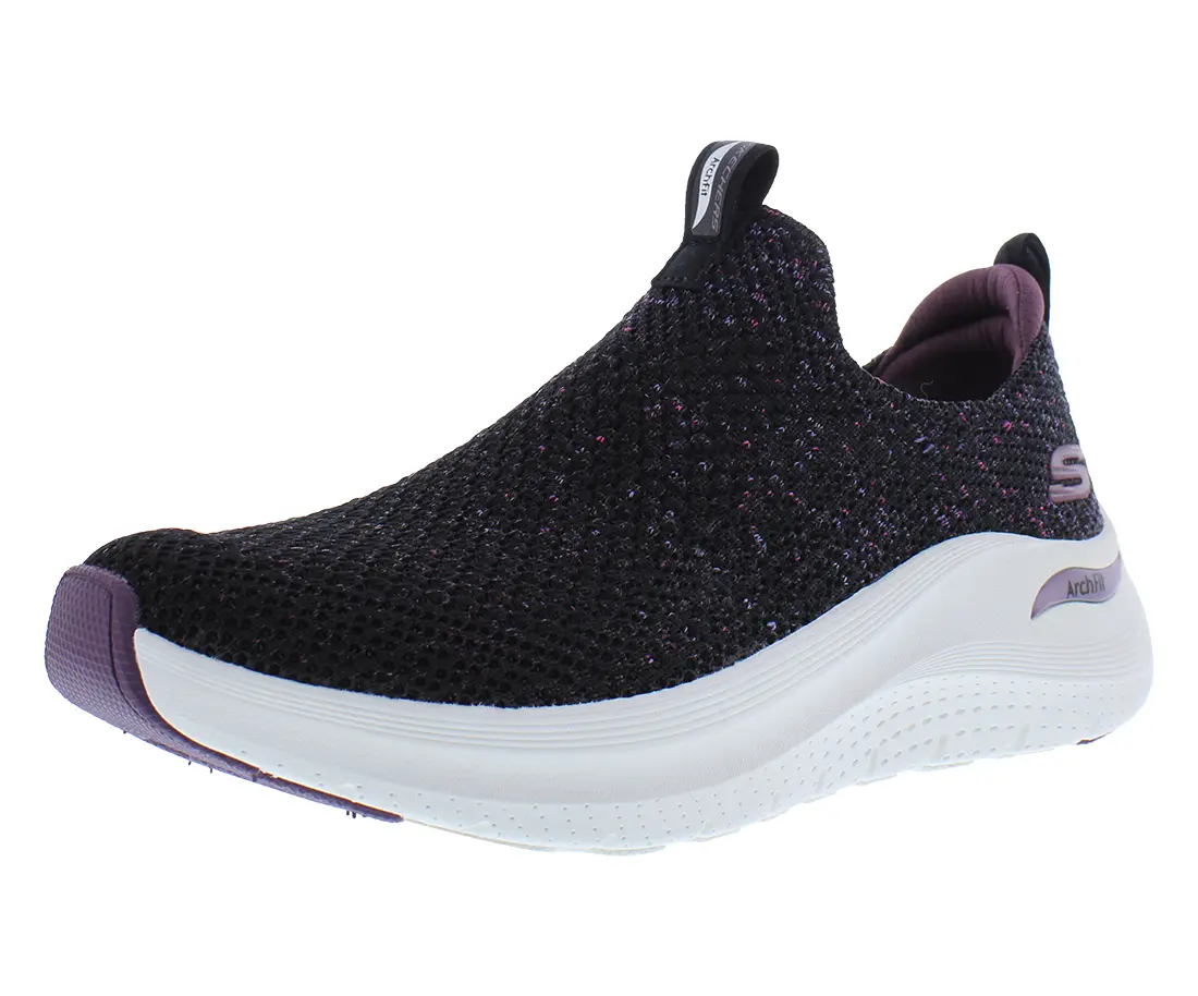 Skechers Arch Fit 2.0 Sheer Shimmer Slip On Womens Shoes