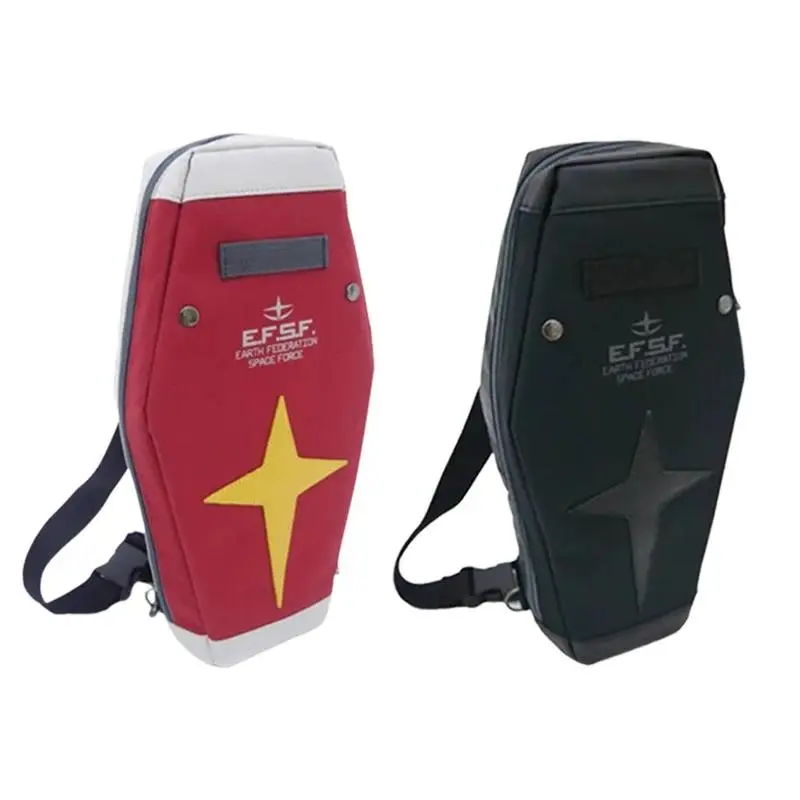 GUNDAM Game Animation Peripheral Toys RX-78 Shield Cartoon Bundle Capacity Cute Cloth Crossbody Bag Drawcord Storage Bag