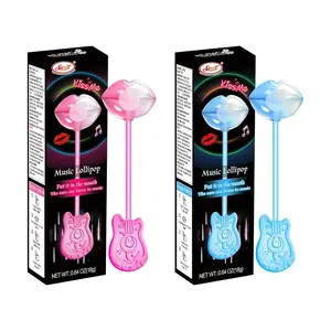 SWOOT Music Lollipop Candy, Audio Singing Lollipop, Unique Valentine's Gift, Individually Wrapped Natural Strawberry Flavor (2 Pack)