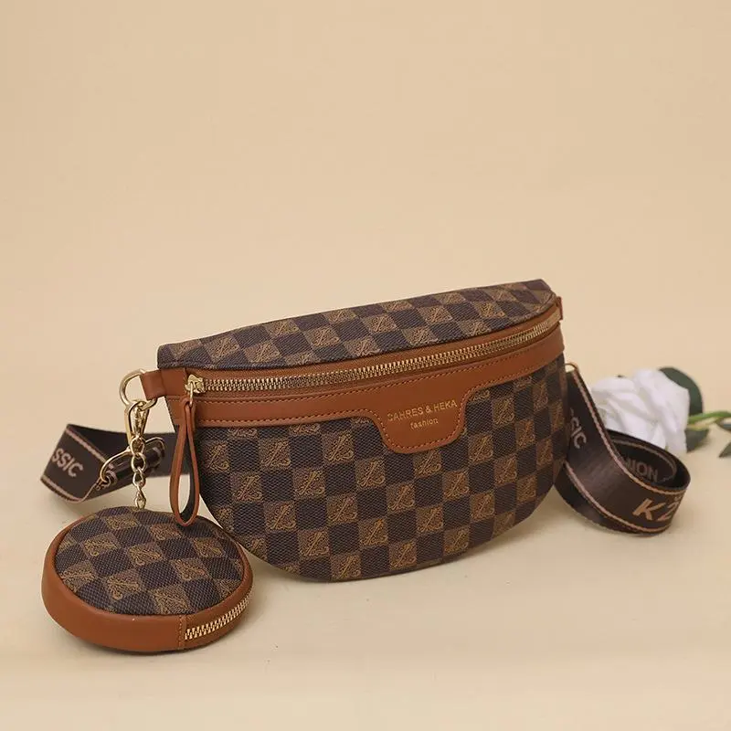 2026 New Personalized Women's Chest Bag, Trendy Fashion Letter Shoulder Bag, British Style Fashionable Underarm Bag for Women