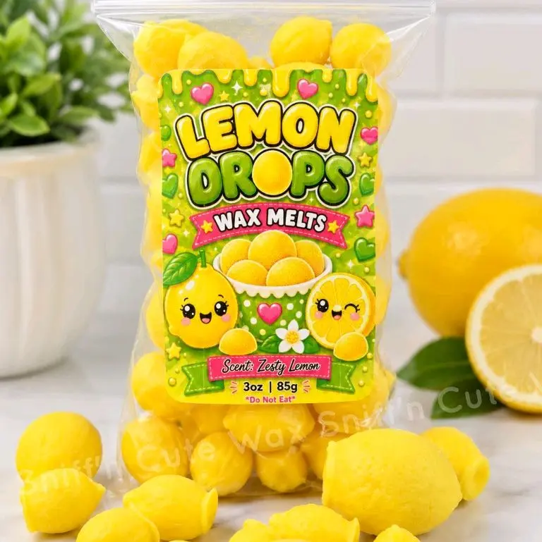 Lemon Drop Wax Melts (Candle Embeds Decor Lemon Scented)