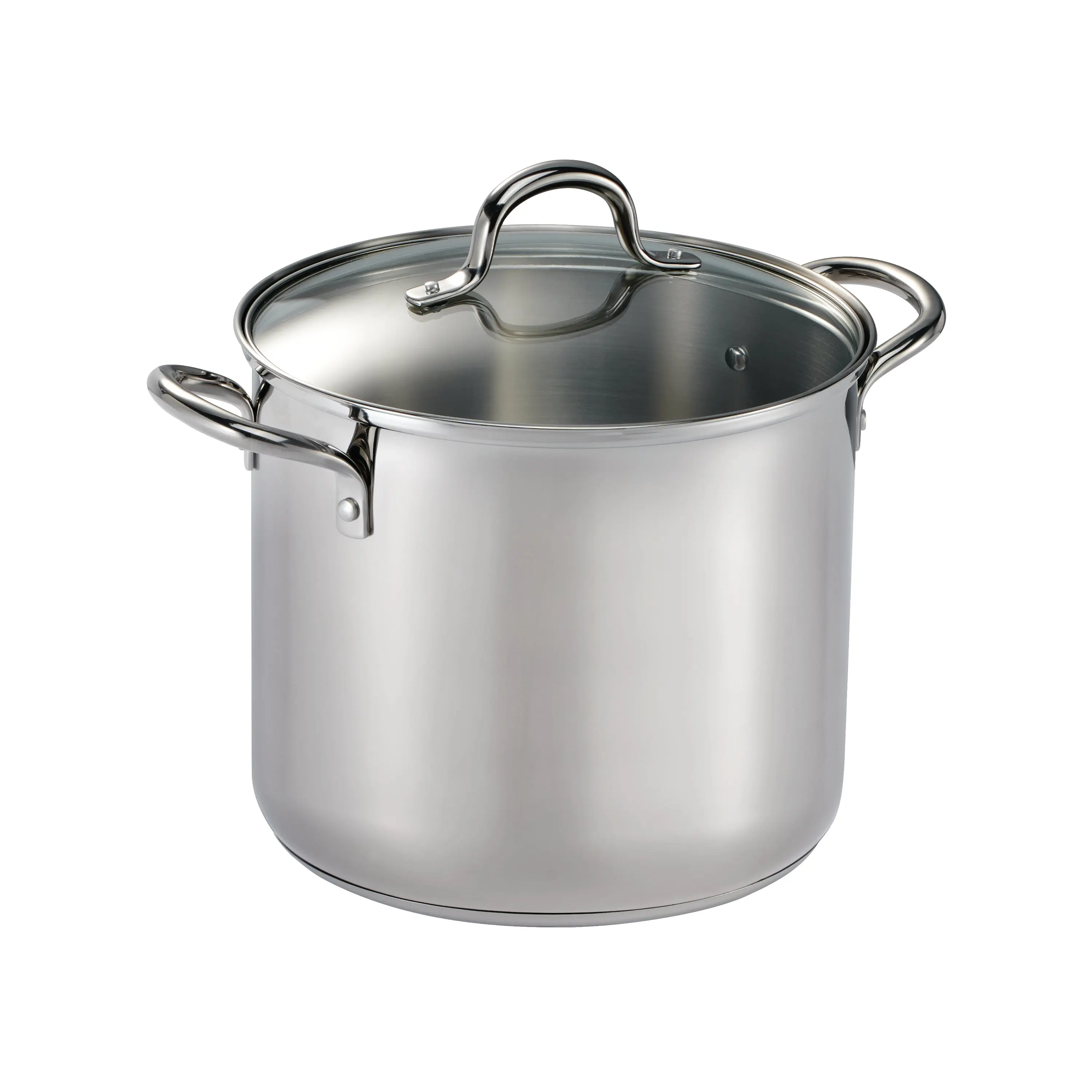 Covered Stainless Steel Stock Pot Covered Stainless Steel Stock Pot