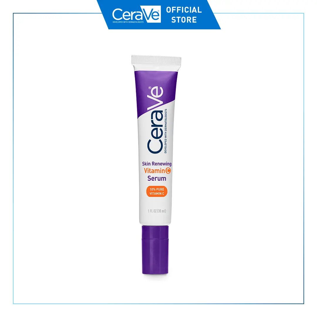CeraVe Skin Renewing Vitamin C Serum | All Skin Types | 10% Pure Vitamin C CeraVe Skin Renewing Vitamin C Serum | All Skin Types | 10% Pure Vitamin C