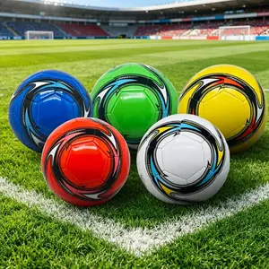 5 PVC Soccer Ball Soft and Flexible for Training and Matches, Comfortable Soccer Equipment for All Ages, Soccer Trainer Ball