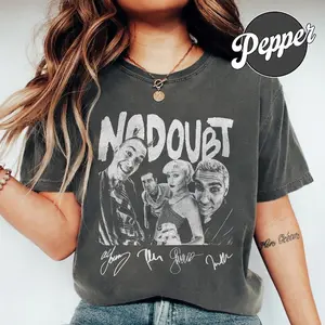 Comfort Colors No Doubt Signature Music Band Members Vintage All Colors Shirt