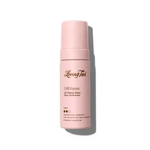 Loving Tan 2 HR Express Self-Tanning Mousse Dark 120ml - Professional Strength Formula, Most Natural-Looking Tan, Streak-Free, Long-Lasting Results