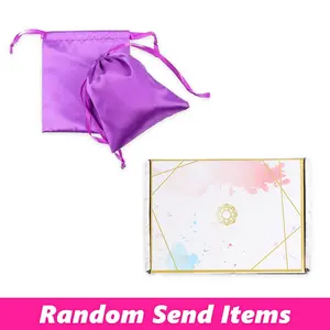 Bling Hair Ramdom Package Items（Silk ribbon or Random Color Box）