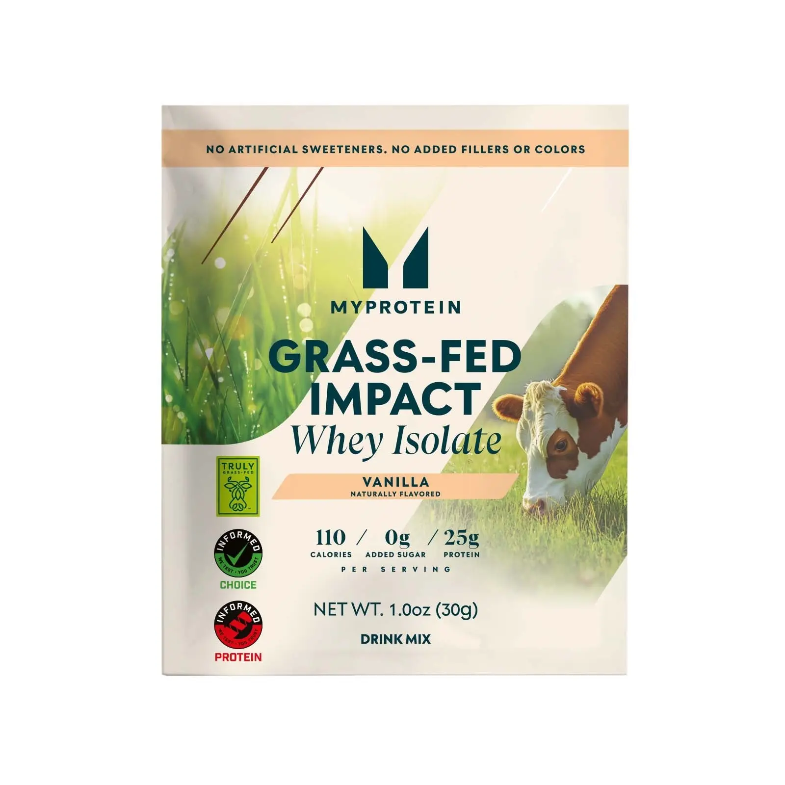 Grass-Fed Whey Isolate, Single Serving Sample