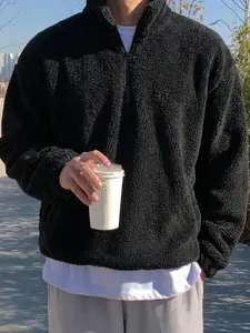 Men's Wool Hoodie, Casual Streetwear, Fitted Fall Fashion, Versatile Daily Wear, High-Quality Vintage Style, Trendy Commuter Apparel, Sweatshirts