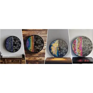 Geometric Wall Clock- Custom Order