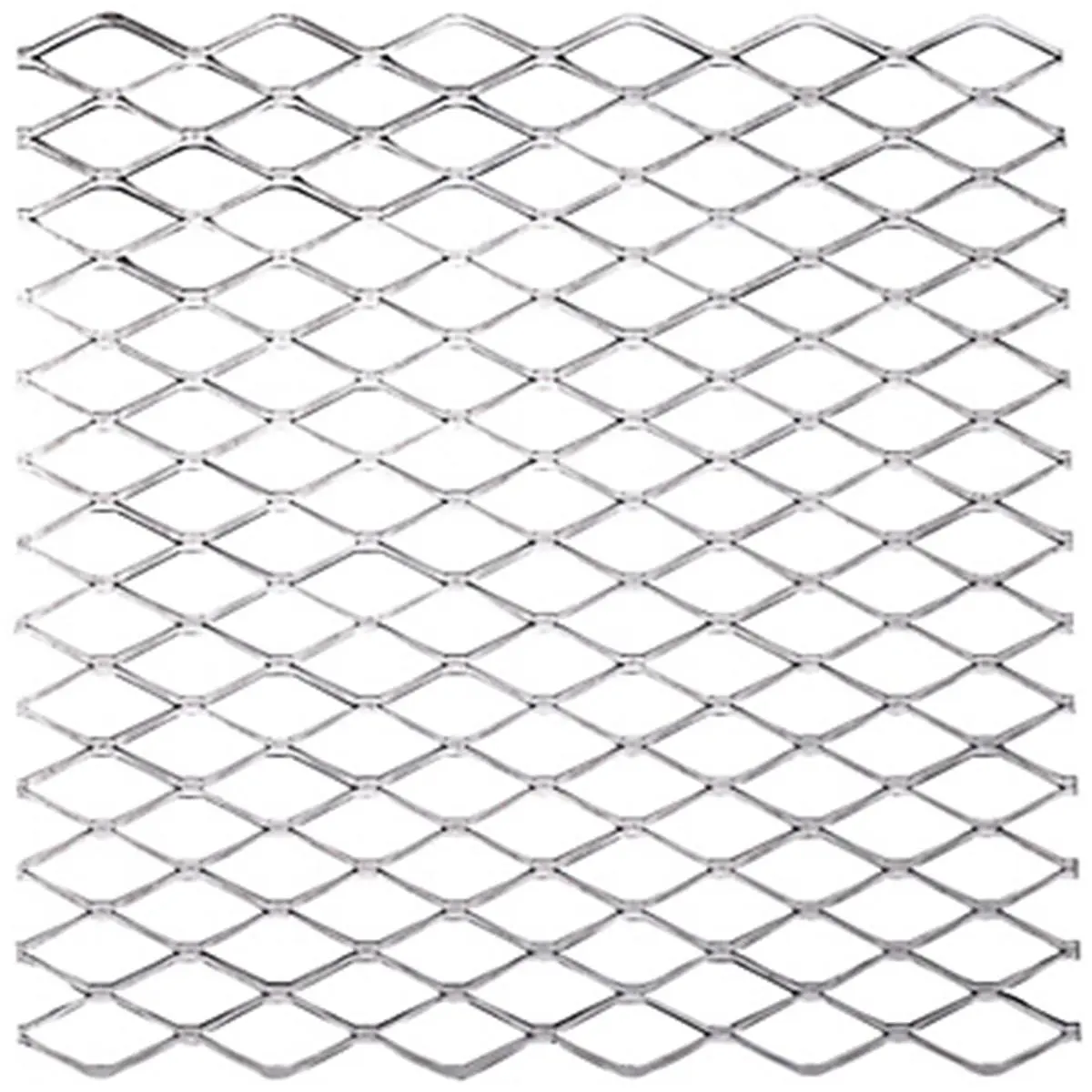 National Hardware N301-598 4075Bc 12x12 in Fixed Size Hot-Rolled Plain Steel Expanded Mesh Machinery Guard - Metal Outdoor Square Screen Door Protector for Ventilated Motor Housings