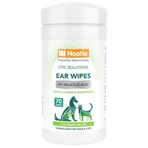 Ear Wipes with Salicylic Acid Cucumber Melon