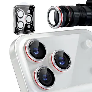 Camera Lens Protector for iPhone  17 17 Pro Max 17 Air Ultra-tough HD Individual Lens Protectors Ultra-thin Tempered Glass 1 Pack