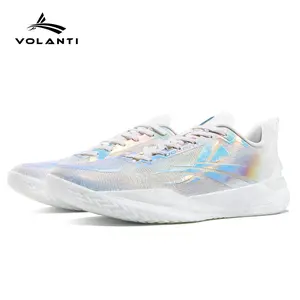Volanti Rocket Air Basketball Shoes | Carbon Plate Breathable Upper Stable Heel Support Explosive Energy Return Wear Resistant Anti Slip Outsole Lateral Stabilization Designed For Pro Basketball Players Training Competitions Basketballshoes High Top At