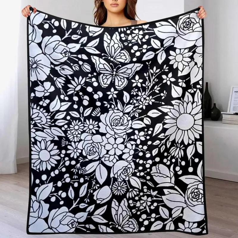 Color-Fillable Flannel Bed Blanket & Creative Art Craft Kit, Custom Blankets for Kids, Holiday Gift Option