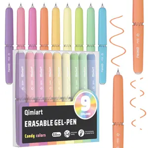 Erasable Gel Pens, 9/45 Colors Rotary Retractable Fine Point Tip Erasable Pens,Vibrant Color Selection,Cute Eggshell Design,Erasable Ink,Make Mistakes Disappear for Drawing Writing Planner and Crossword Puzzles