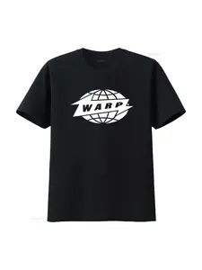 Vintage Warp Records T Shirt Aphex Twin Boards of Canada Autechre Long or s Retro Globe Design Music Lover's vintage Washed