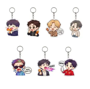 Kpop Spicy Challenge keyring Pack, Come on Wing keychain, Gift For Fan