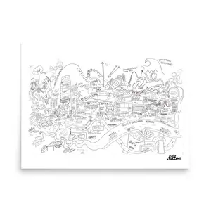 Photo paper poster