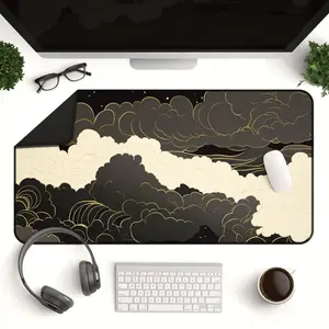 Dark Cloud Desk Mat - Celestial Gaming Mouse Pad | Large Non-Slip Desk Pad for Office & Decor