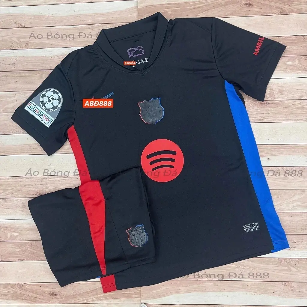 Barcelona FC Away Kit 24/25 - Premium Polyester Fabric