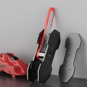 Brake Caliper Press Tool Car Piston Spreader Pad 360 Degree Swing Ratchet Hand Wrench Expander for Single Twin Quad Piston Disc Brake